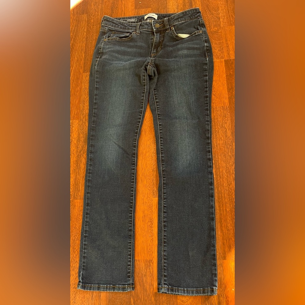 Williams Sonoma Dark wash blue Women's Straight Leg Jeans size 6